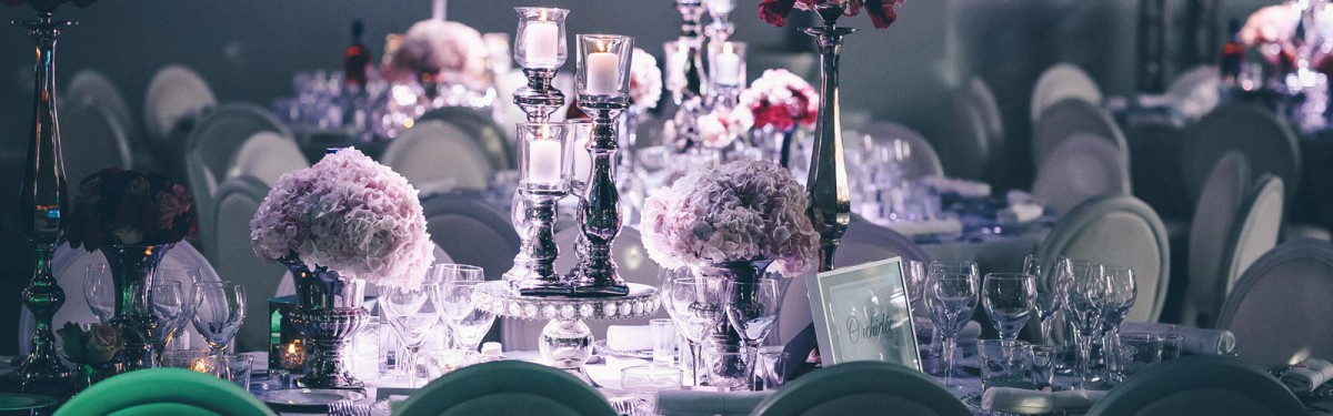 Quelles fleurs choisir pour le centre de la table de mariage ?