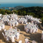 La photo de décoration lors d’un mariage