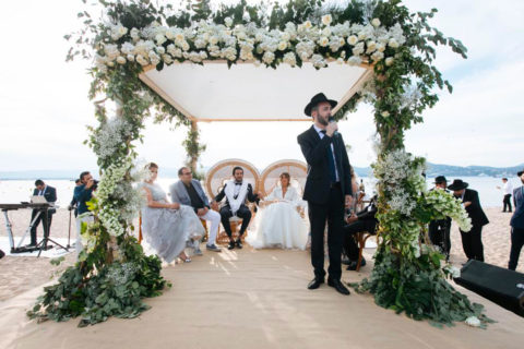 Organisation mariage | Décoration Houppa Cannes & Corse