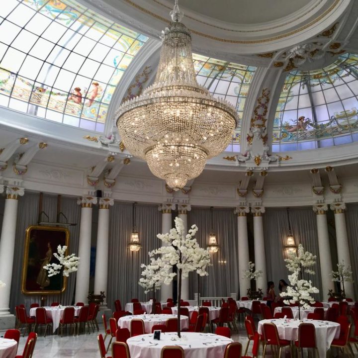 Décoration de table au Negresco de Nice